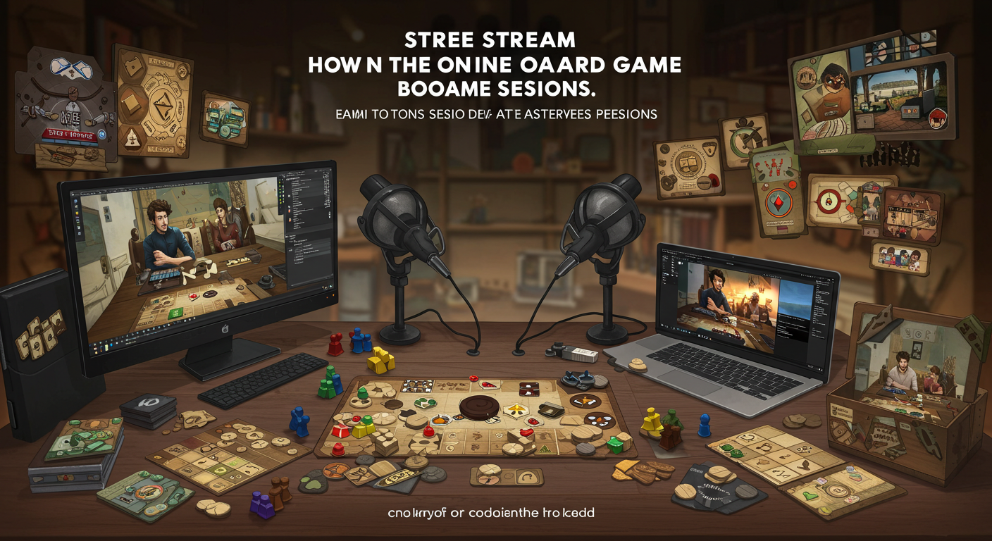 How to Stream Your Online Board Game Sessions