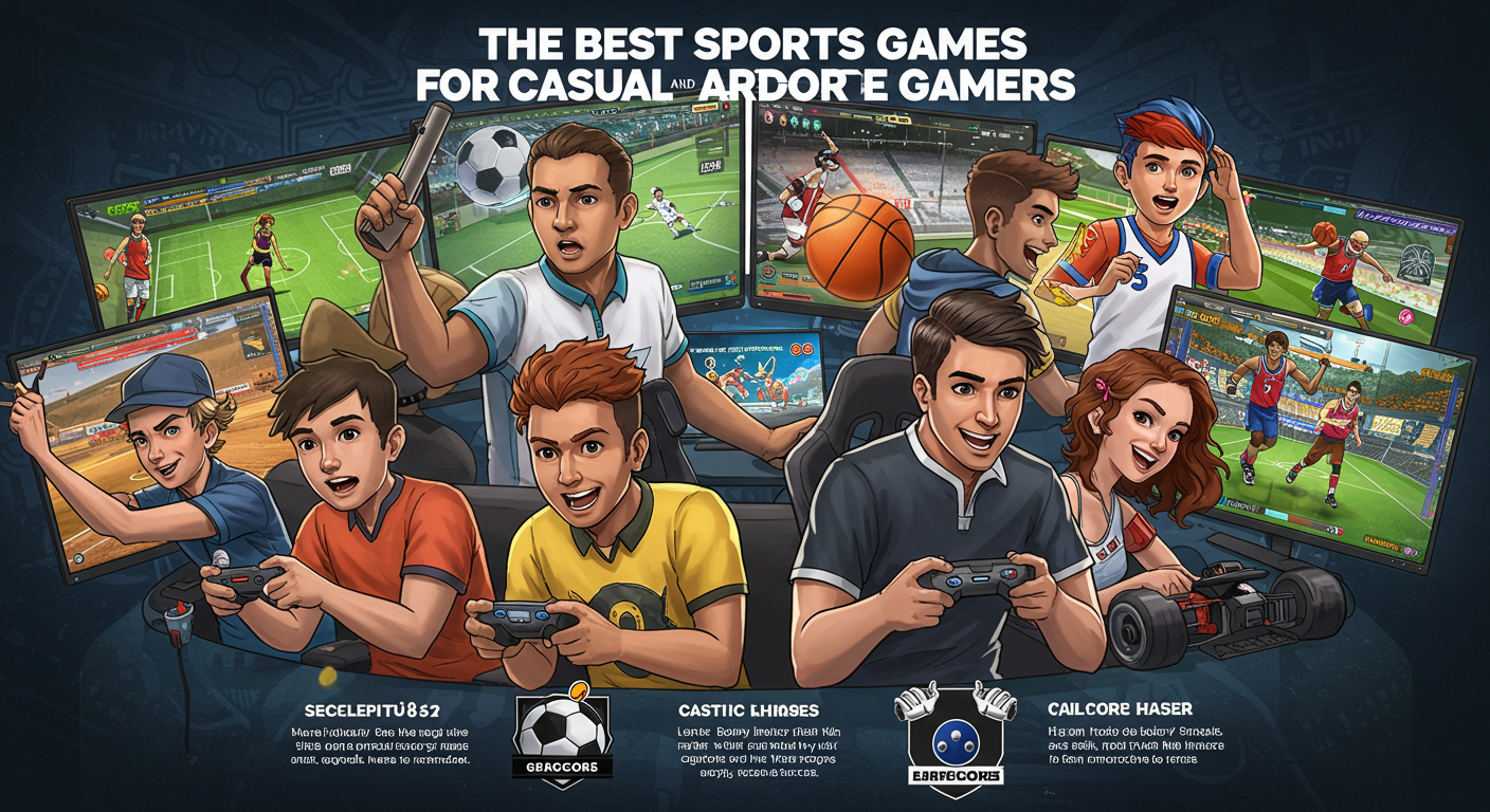 The Best Sports Games for Casual and Hardcore Gamers