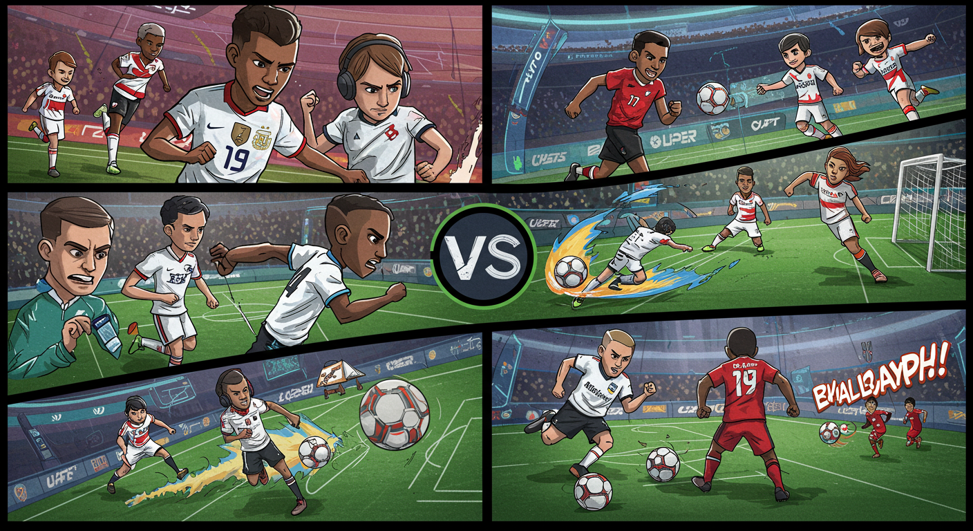 The Ultimate Showdown: FIFA vs. eFootball in 2025